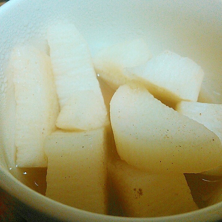 長芋の梅酢砂糖煮